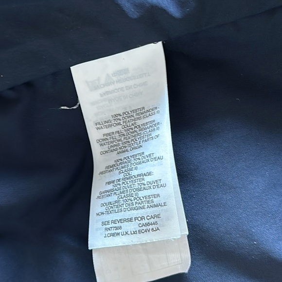 Jcrew, navy women’s vest, - Picture 6 of 7